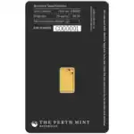 Perth Mint Gold Minted Bullion - 1 Gram