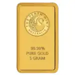 Perth Mint Gold Minted Bullion - 5 Gram