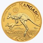 Perth Mint Gold Bullion Coin- 1/10 Oz 2026 Kangaroo