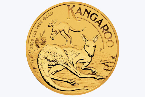 Perth Mint Coin Gold Bullion - 1 Oz 2025 Kangaroo