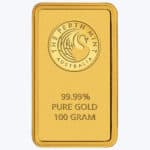 Perth Mint Gold Minted Bullion - 100  Grams