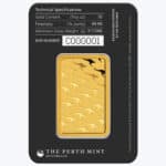 Perth Mint Gold Minted Bullion - 10 Oz