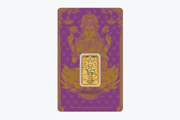 Perth Mint Gold Minted Bullion - Lakshmi 5g Gold Minted Bar