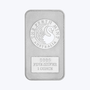Perth Mint Rectangle Silver Bullion - 1 Oz