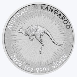 Perth Mint Silver Bullion - 1 Oz Kangaroo Coin