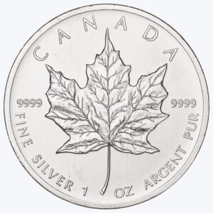 Generic Bullion Silver Bullion - 1 Oz Maple Coin ASSORTED YEARS