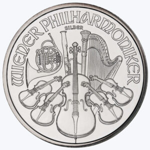 Generic Bullion Silver Bullion - 1 Oz Philharmonic Coin - ASSORTED YEARS