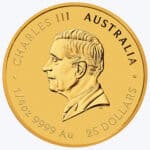 Australian Lunar Series III 2025 Year of the Snake 1/4oz Gold Bullion Coin