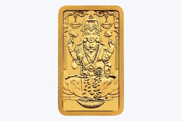 Perth Mint Gold Minted Bullion - Lakshmi 5g Gold Minted Bar - Image 3